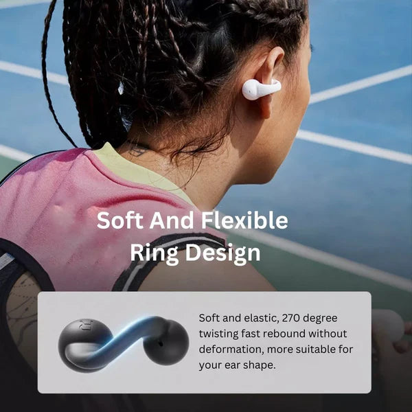 Sanag Z36S Ear Clip Wireless Bluetooth Smart Air Conduction Headphones / Black Sanag Z36S Ear Clip Wireless Bluetooth Smart Air Conduction Headphones / Black